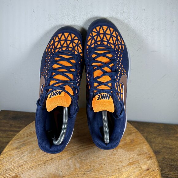 Nike Zoom Cage 2 Dragon Blue Orange Men\'s Size 8 Rare Shoes 705247-481 main image 6